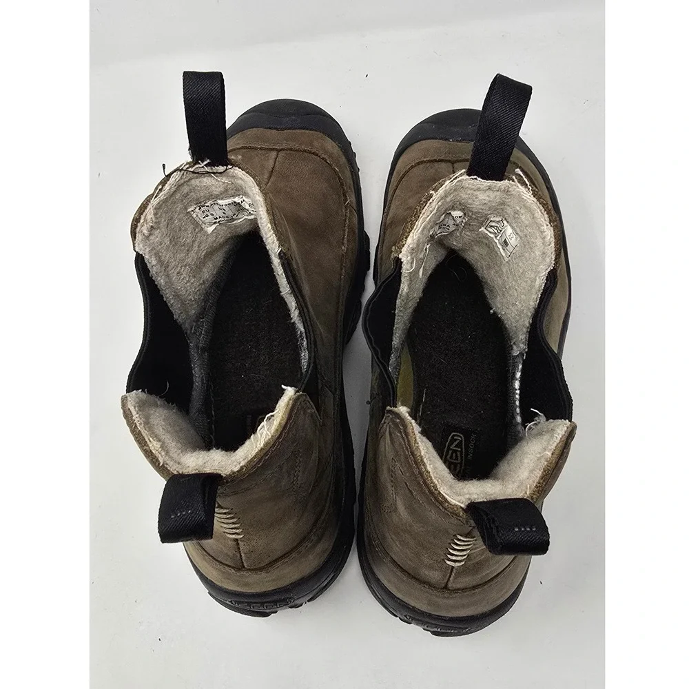 Keen men 8 slip-on Anchorage III waterproof boot outdoor rugged utility gorpcore
